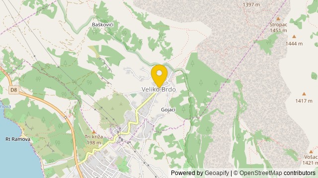 Lokalizacja: Veliko Brdo, Splitsko-dalmatinska - Mieszkanie