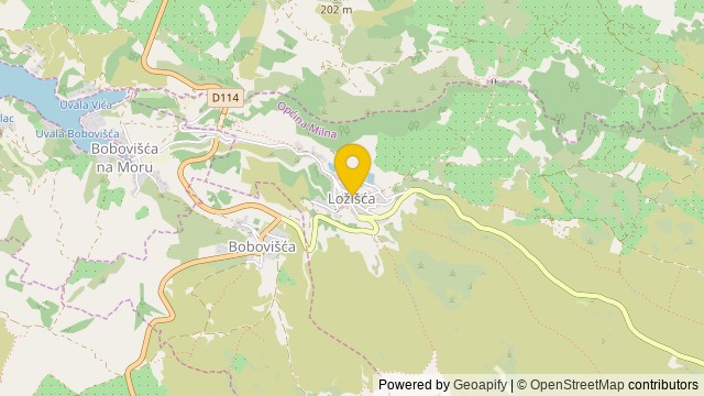 Position: Ložišća, Splitsko-dalmatinska - Maison