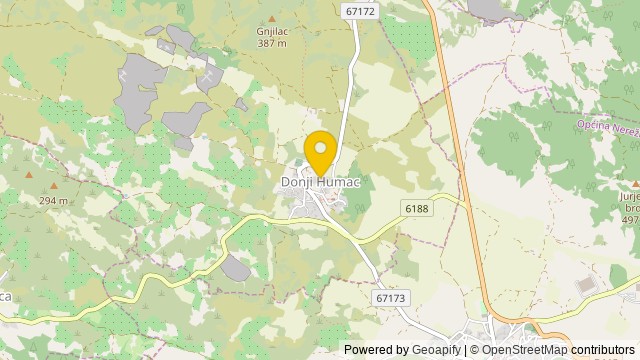Posizione: Donji Humac, Splitsko-dalmatinska - Casa