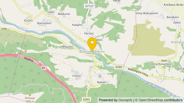 Poloha: Blato Na Cetini, Splitsko-dalmatinska - Dům