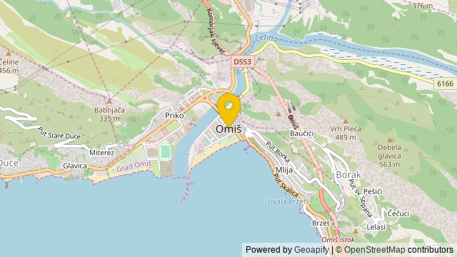 Position: Omiš - House