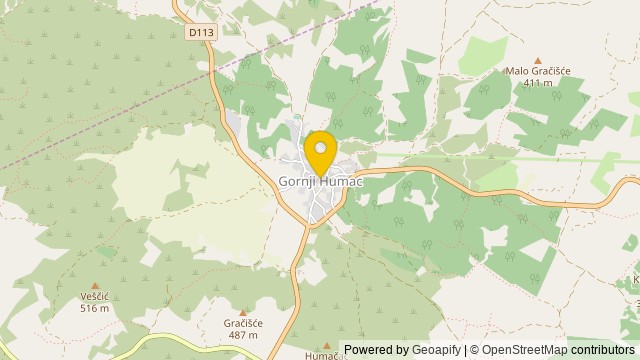 Ort: Gornji Humac, Splitsko-dalmatinska - Haus