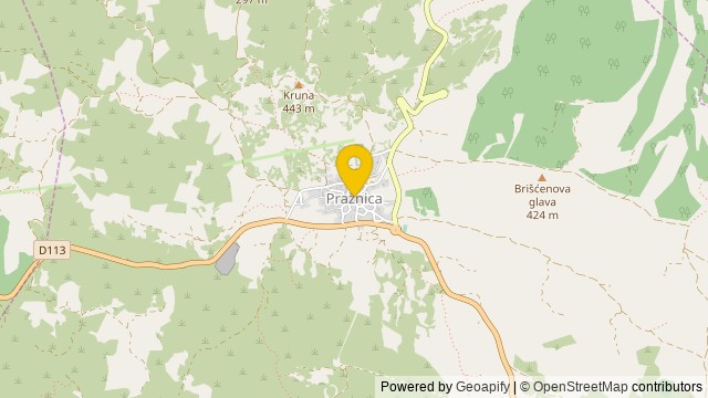 Položaj: Pražnica, Splitsko-dalmatinska - Parcela