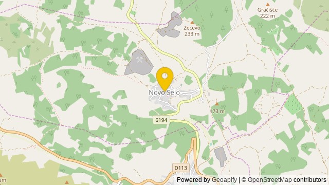 Position: Novo Selo, Splitsko-dalmatinska - Land