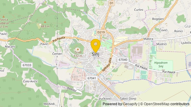 Poloha: Sinj, Splitsko-dalmatinska - Pozemok