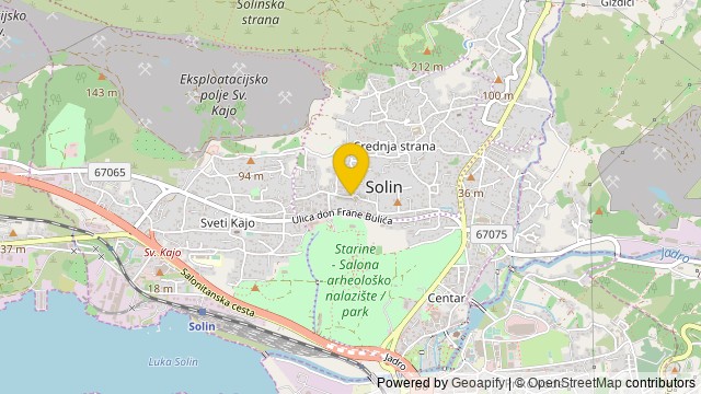 Položaj: Gašpini, Splitsko-dalmatinska - Apartma