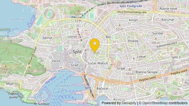 Poloha: Manuš, Splitsko-dalmatinska - Komerčné