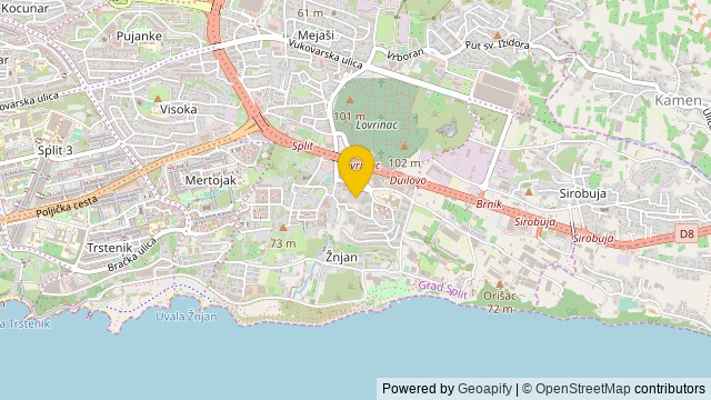 Poloha: Split, Splitsko-dalmatinska - Apartmán
