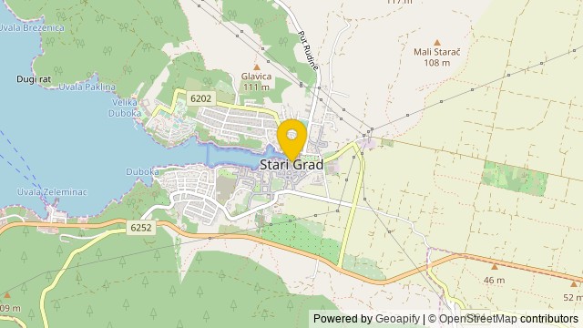 Ort: Stari Grad, Splitsko-dalmatinska - Grundstück