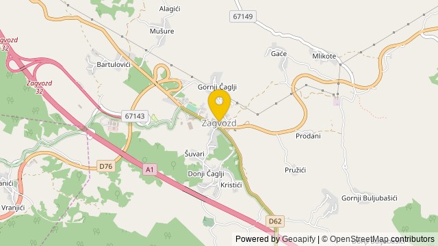Posizione: Zagvozd, Splitsko-dalmatinska - Terreno