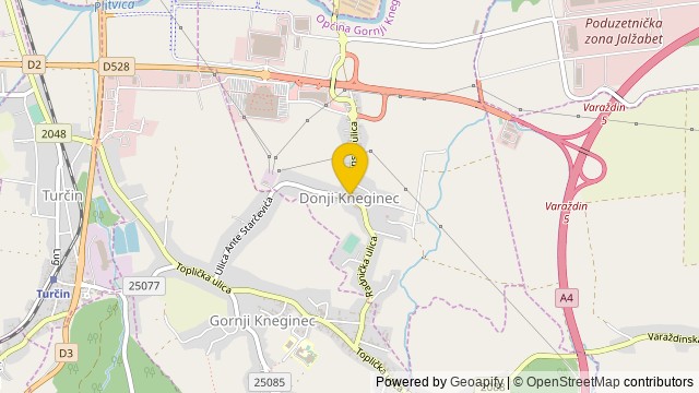 Position: Donji Kneginec, Varaždinska - Land