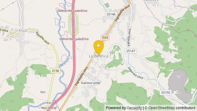 Položaj: Ljubešćica, Varaždinska - Parcela