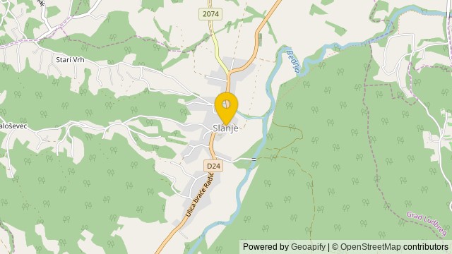 Poloha: Slanje, Varaždinska - Pozemok