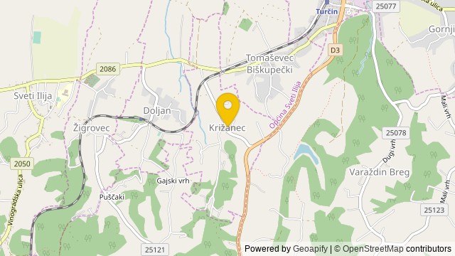 Position: Križanec, Varaždinska - Maison