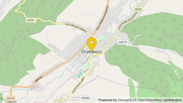 Position: Orahovica, Virovitičko-podravska - Maison