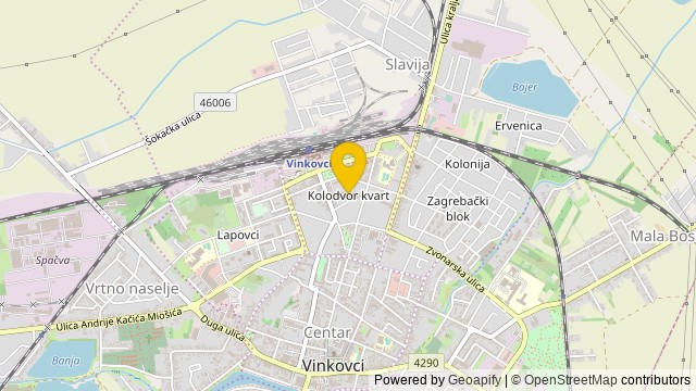 Position: Kolodvor Kvart, Vukovarsko-srijemska - Appartement