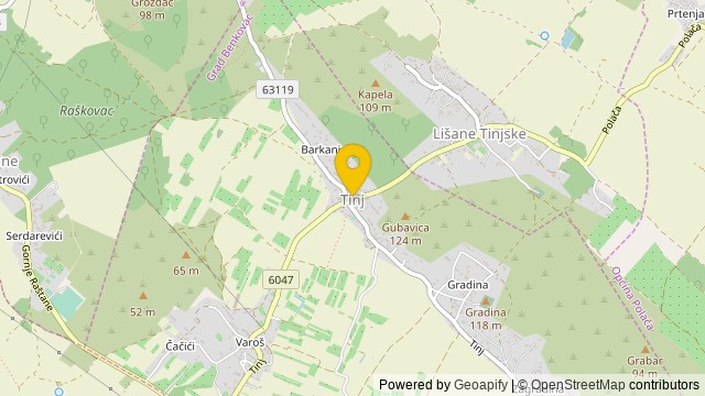 Position: Tinj, Zadarska - Land