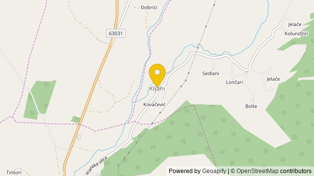 Position: Kijani, Zadarska - Terrain