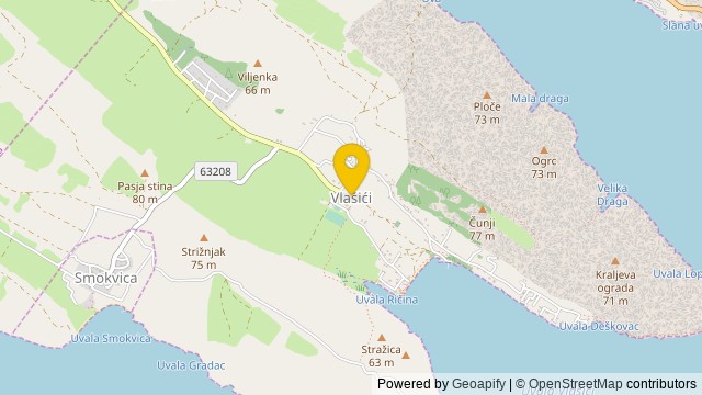 Položaj: Vlašići, Zadarska - Parcela