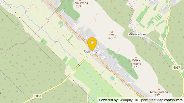 Position: Stankovci, Zadarska - Terrain