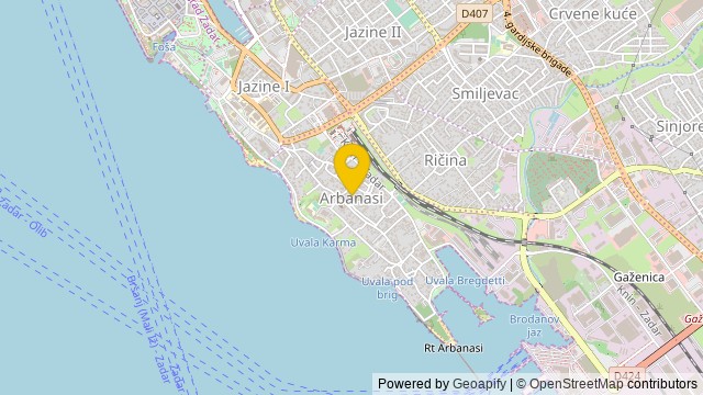 Position: Zadar, Zadarska - Hotel