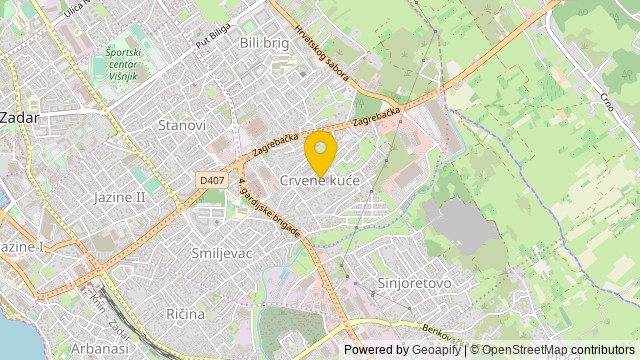 Position: Crvene Kuće, Zadarska - Appartement