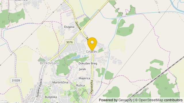 Position: Gračec, Zagrebačka - Terrain