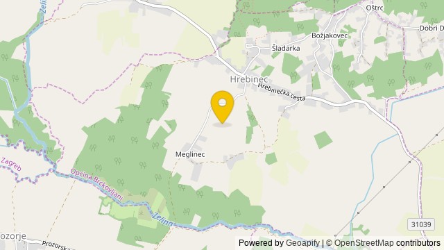 Position: Hrebinec, Zagrebačka - Terrain