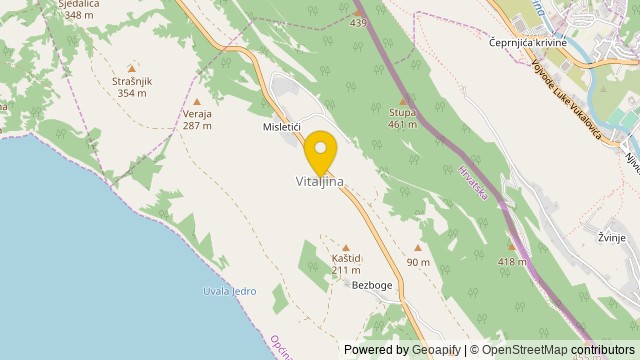 Position: Konavle, Dubrovačko-neretvanska - Terrain