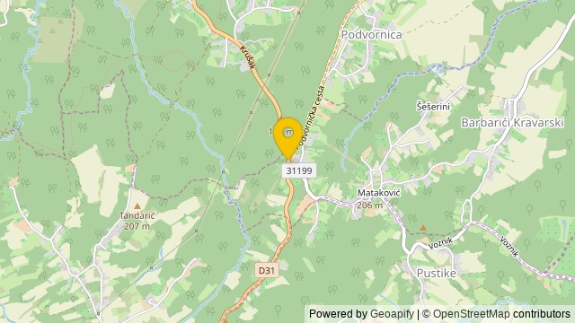Position: Podvornica, Zagrebačka - Terrain