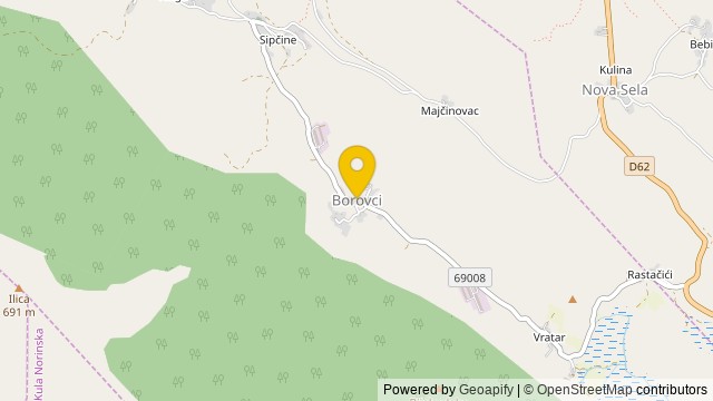 Poloha: Borovci, Dubrovačko-neretvanska - Pozemek