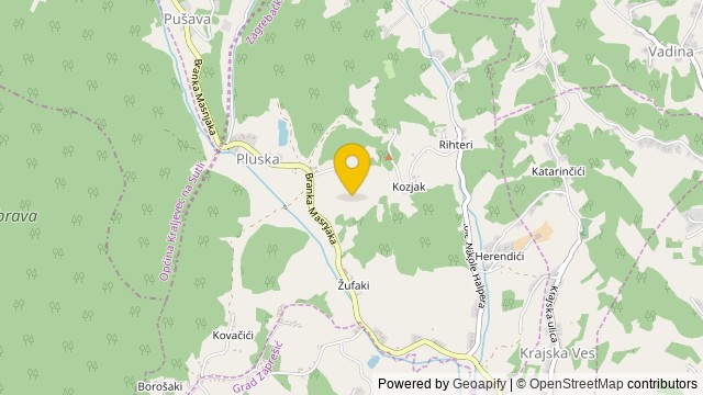 Position: Pluska, Zagrebačka - Terrain