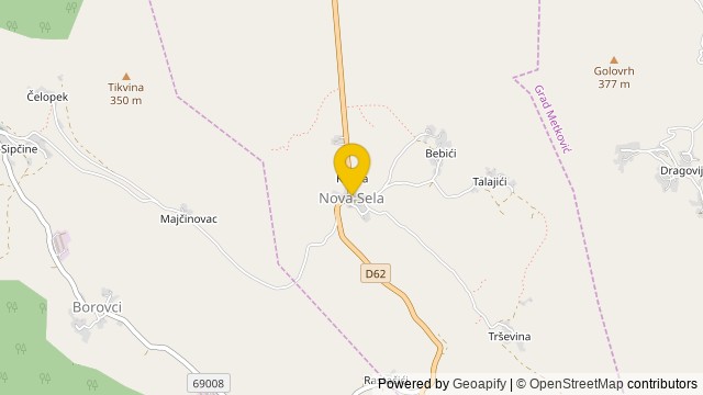 Poloha: Nova Sela, Splitsko-dalmatinska - Pozemok