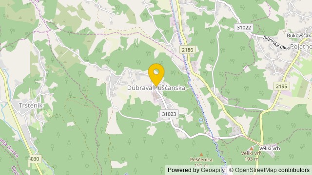 Ort: Dubrava Pušćanska, Zagrebačka - Grundstück
