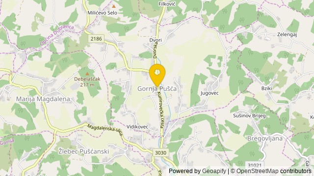 Ort: Gornja Pušća, Zagrebačka - Grundstück