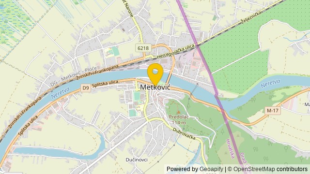 Ort: Metković, Dubrovačko-neretvanska - Apartment