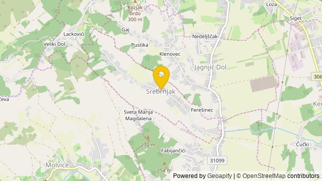 Ort: Srebrnjak, Zagrebačka - Grundstück