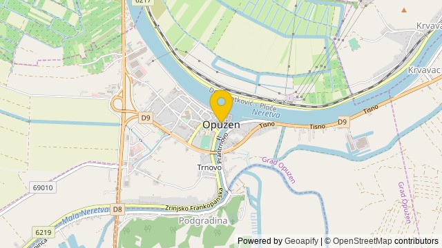 Position: Opuzen, Dubrovačko-neretvanska - Hotel