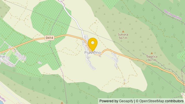 Position: Pijavičino, Dubrovačko-neretvanska - Terrain