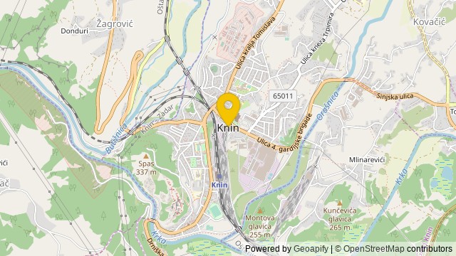 Position: Knin, šibensko-kninska - Business premises