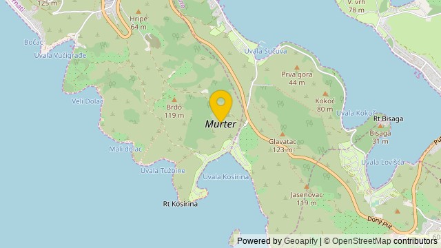 Position: Murter, šibensko-kninska - Land