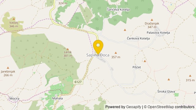 Poloha: Sapina Doca, šibensko-kninska - Dům