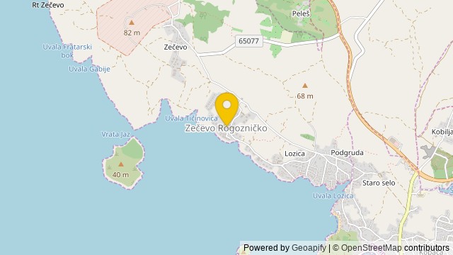 Poloha: Zečevo Rogozničko, šibensko-kninska - Dům