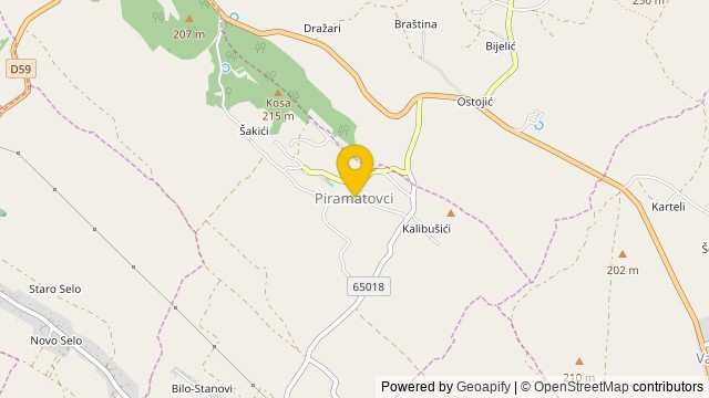 Posizione: Piramatovci, šibensko-kninska - Terreno
