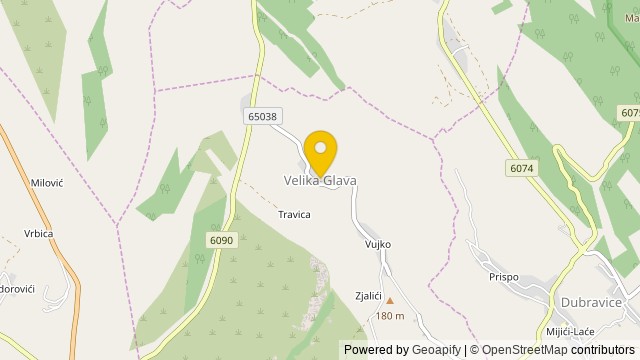Posizione: Velika Glava, šibensko-kninska - Terreno
