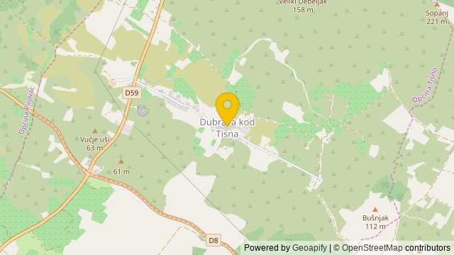Position: Dubrava Kod Tisna, šibensko-kninska - House