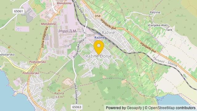 Position: Donje Ražine, šibensko-kninska - Flat