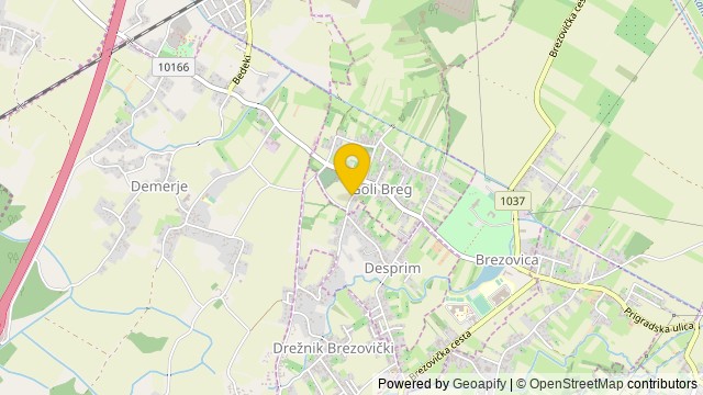 Position: Goli Breg, Grad Zagreb - Terrain