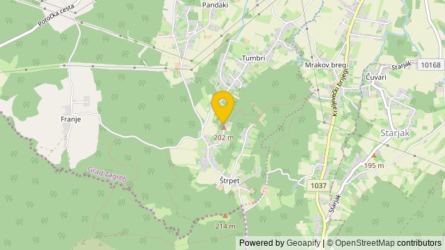 Position: Kupinečki Kraljevec, Grad Zagreb - Terrain