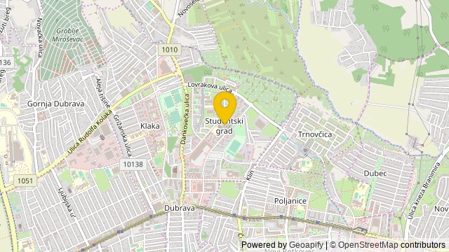Ort: Studentski Grad, Grad Zagreb - Haus